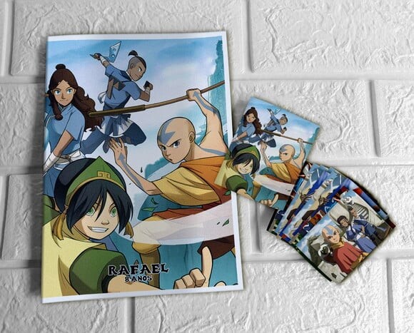 Álbum de Figurinhas Avatar a Lenda de Aang