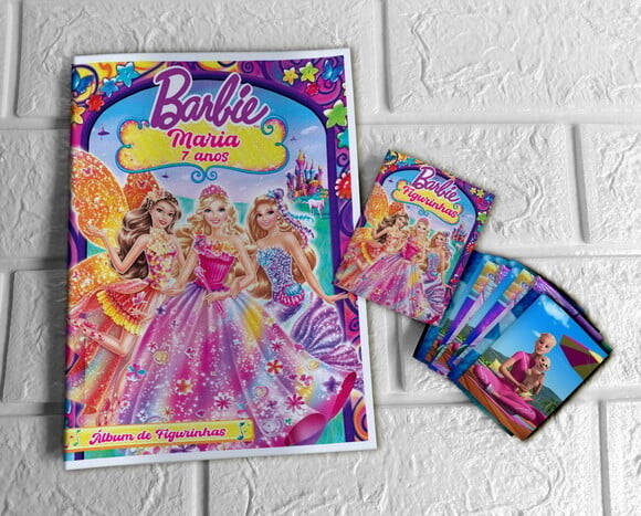 Álbum de Figurinhas Barbie