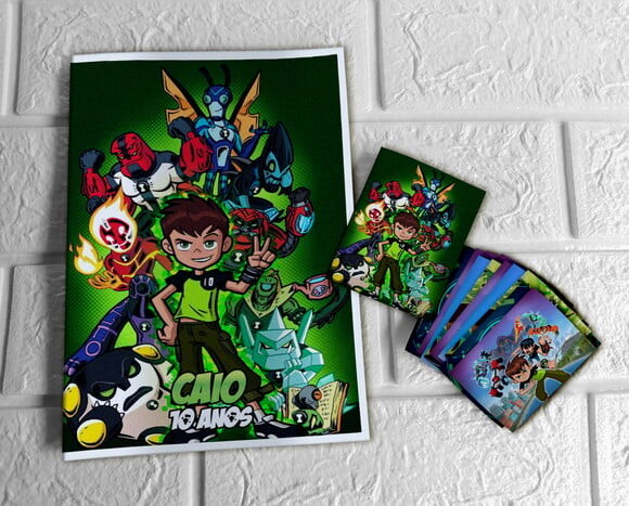 Álbum de Figurinhas Ben 10