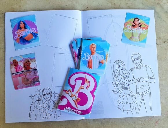Álbum de Figurinhas Barbie Filme