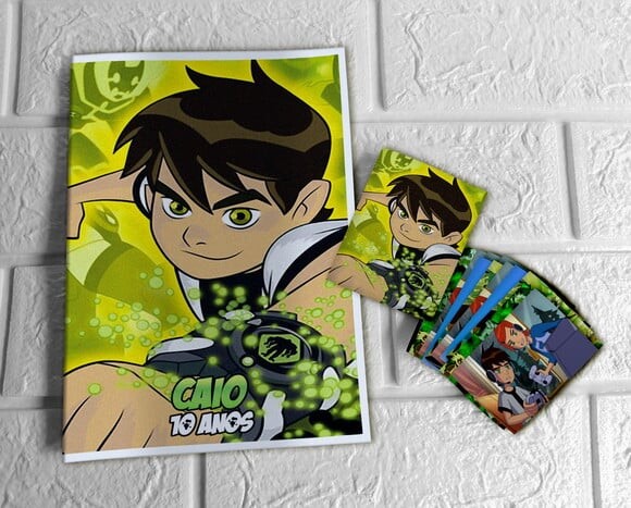 Álbum de Figurinhas Ben 10