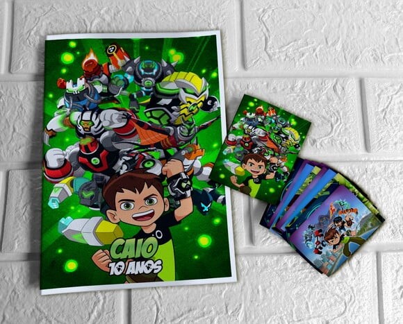 Álbum de Figurinhas Ben 10