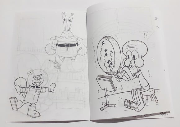 Álbum de Figurinhas Bob Esponja