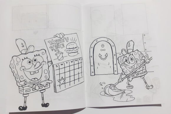 Álbum de Figurinhas Bob Esponja