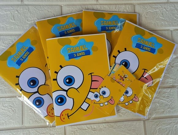 Álbum de Figurinhas Bob Esponja