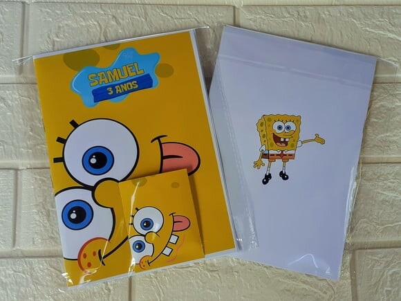 Álbum de Figurinhas Bob Esponja