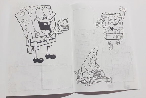 Álbum de Figurinhas Bob Esponja