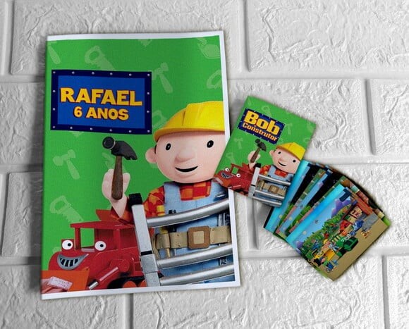 Álbum de Figurinhas Bob o Construtor