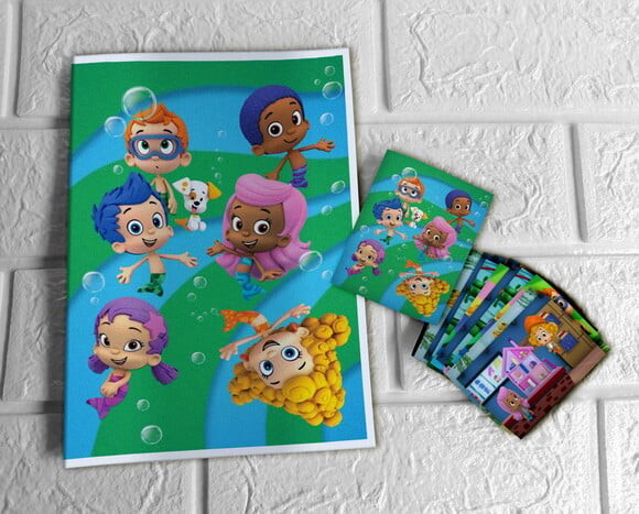 Álbum de Figurinhas Bubble Guppies