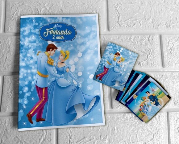 Álbum de Figurinhas Cinderela