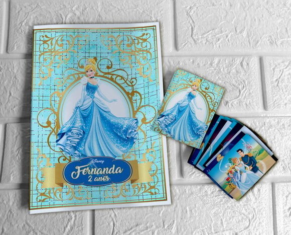 Álbum de Figurinhas Cinderela