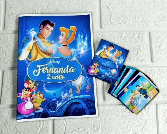 Álbum de Figurinhas Cinderela