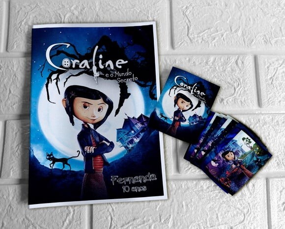 Álbum de Figurinhas Coraline