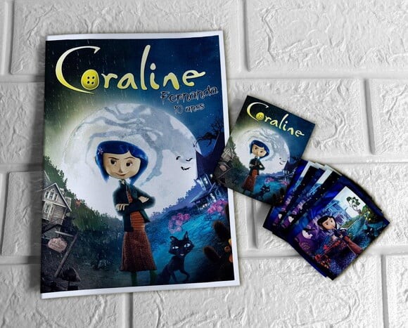 Álbum de Figurinhas Coraline