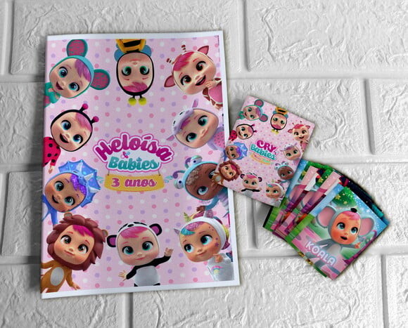 Álbum de Figurinhas Cry Babies Magic Tears