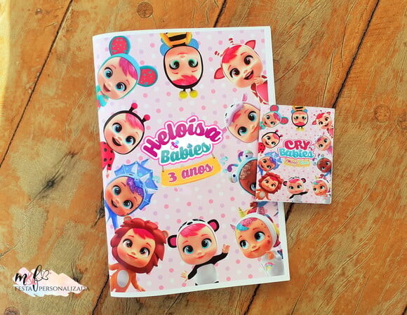 Álbum de Figurinhas Cry Babies Magic Tears