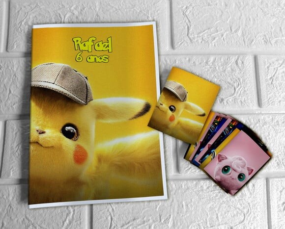 Álbum de Figurinhas Detetive Pikachu