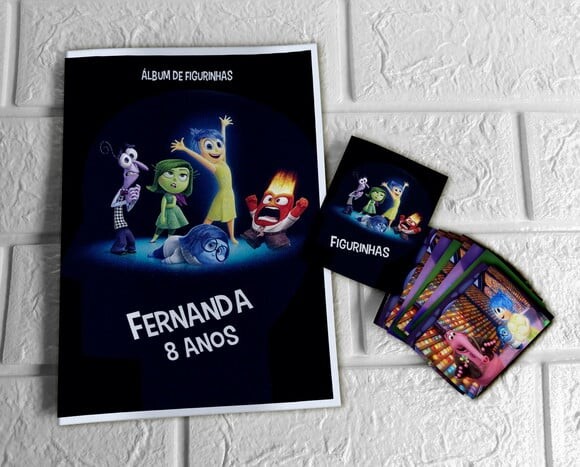Álbum de Figurinhas Divertida Mente