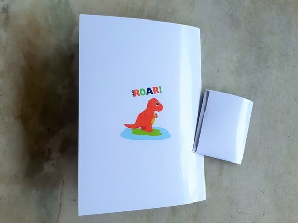 Álbum de Figurinhas Dinossauros