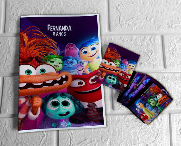 Álbum de Figurinhas Divertida Mente 2