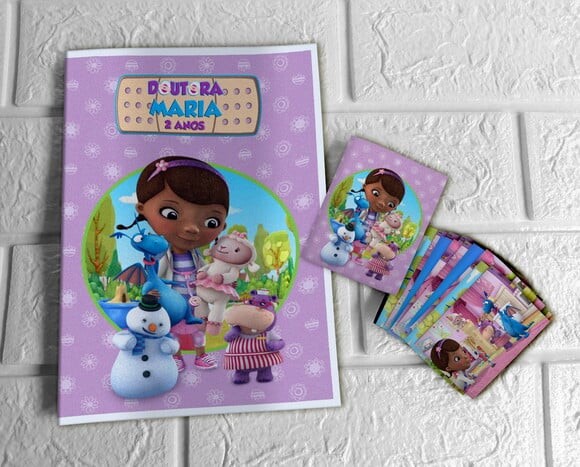 Álbum de Figurinhas Doutora Brinquedos