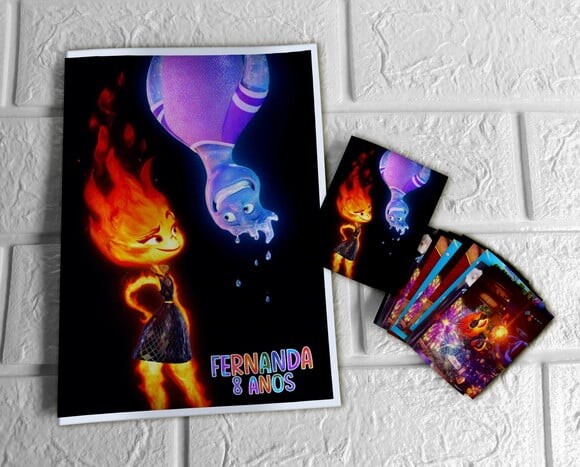 Álbum de Figurinhas Elementos