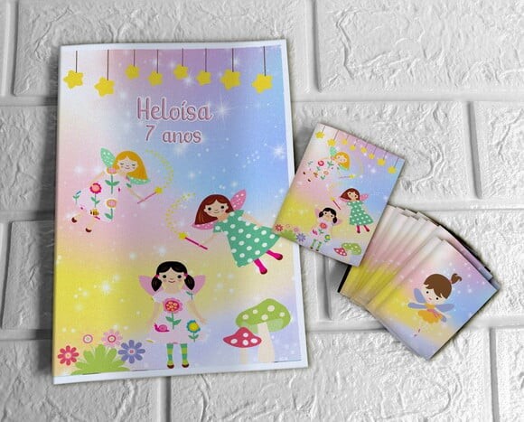 Álbum de Figurinhas Fadas