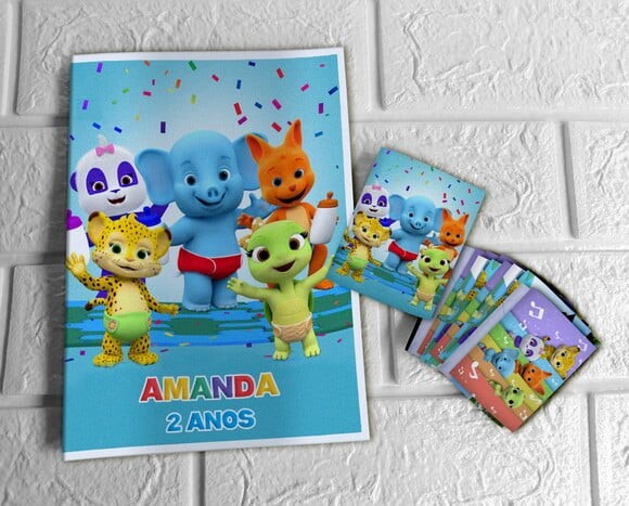 Álbum de Figurinhas Festa de Palavras