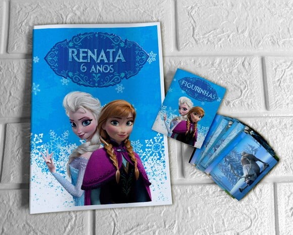 Álbum de Figurinhas Frozen