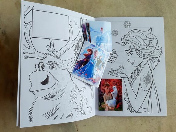 Álbum de Figurinhas Frozen 2
