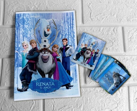 Álbum de Figurinhas Frozen