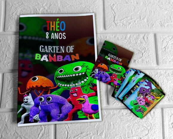 Álbum de Figurinhas Garten Of Banban