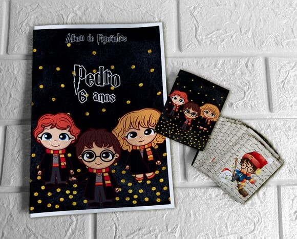 Álbum de Figurinhas Harry Potter