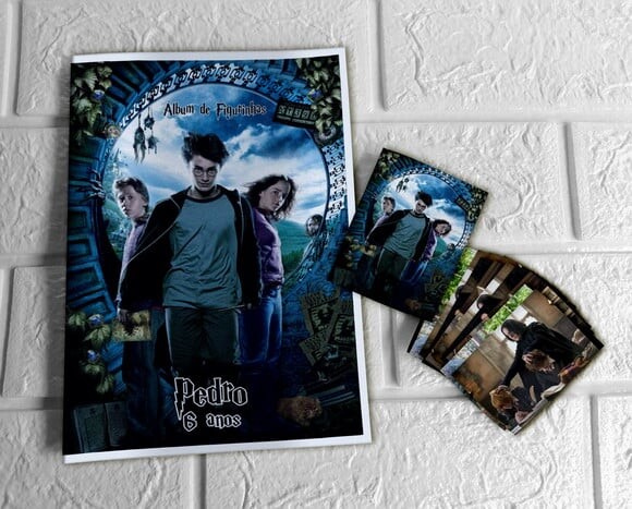 Álbum de Figurinhas Harry Potter