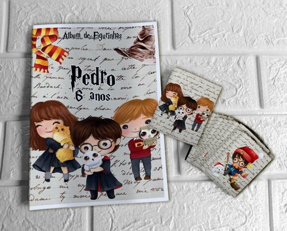 Álbum de Figurinhas Harry Potter
