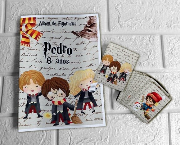 Álbum de Figurinhas Harry Potter
