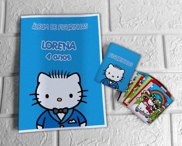 Álbum de Figurinhas Hello Kitty Daniel