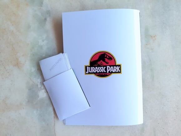Álbum de Figurinhas Jurassic Park