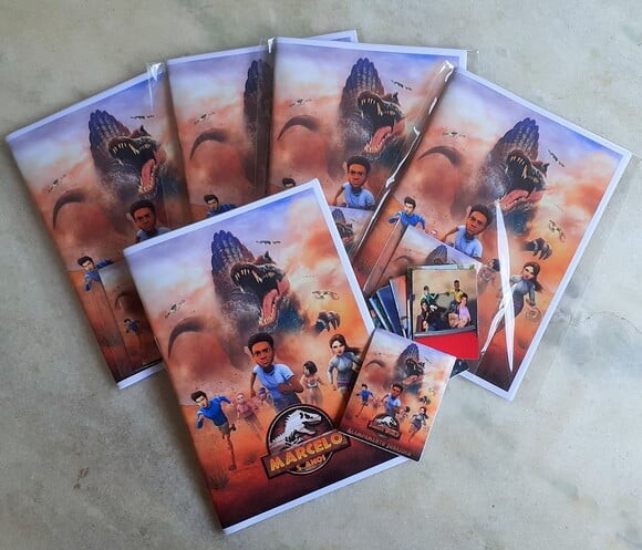Álbum de Figurinhas Jurassic World Acampamento Jurássico