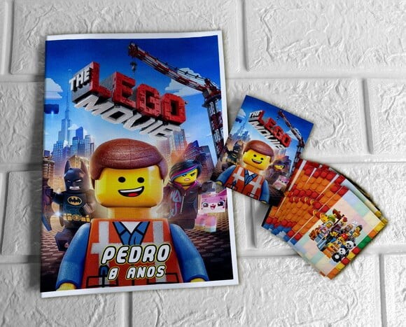 Álbum de Figurinhas Lego