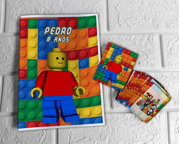 Álbum de Figurinhas Lego