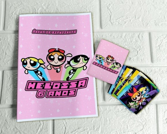 Álbum de Figurinhas Meninas Super Poderosas