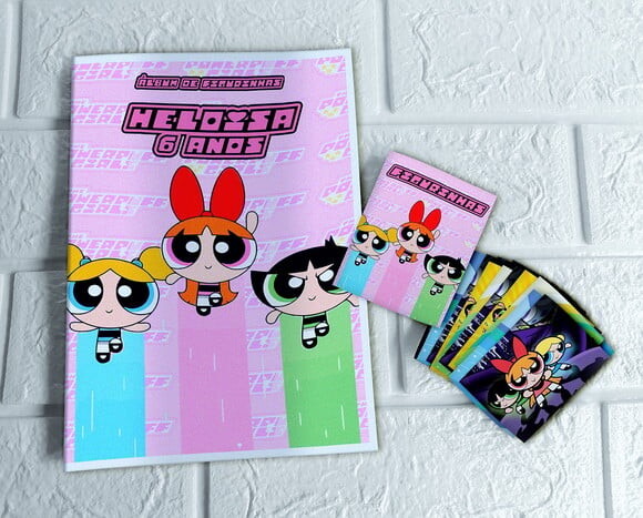 Álbum de Figurinhas Meninas Super Poderosas