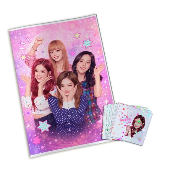 Álbum de Figurinhas Metalizadas Blackpink