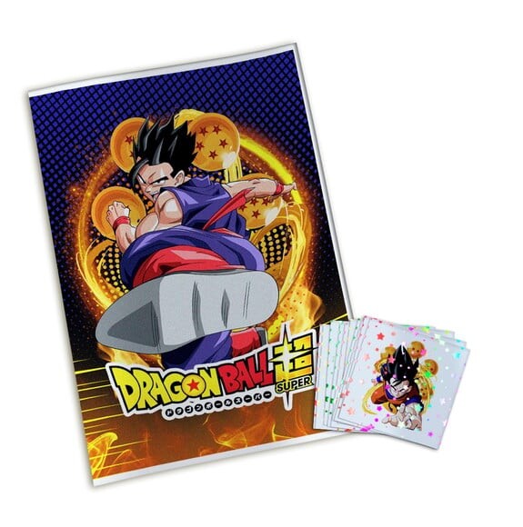 Álbum de Figurinhas Metalizadas Dragon Ball