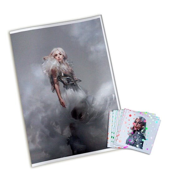 Álbum de Figurinhas Metalizadas Lady Gaga