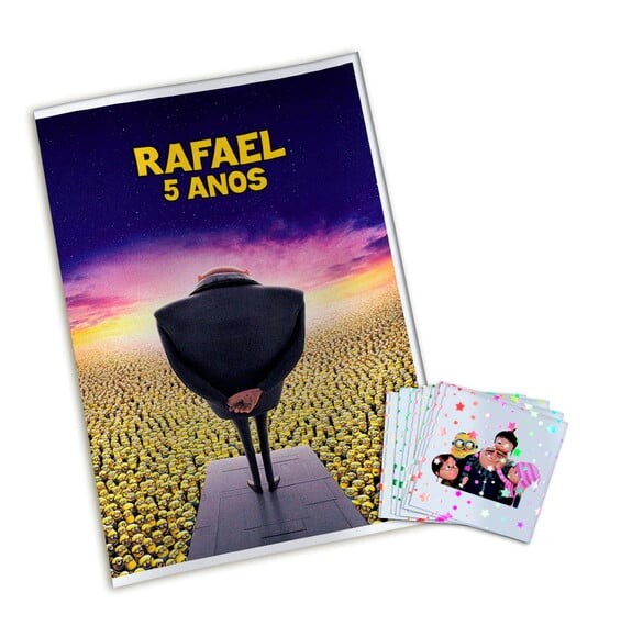 Álbum de Figurinhas Metalizadas Meu Malvado Favorito