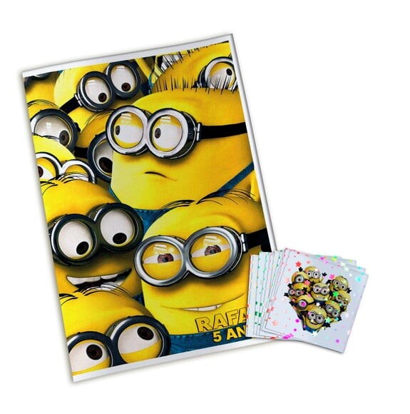 Álbum de Figurinhas Metalizadas Minions