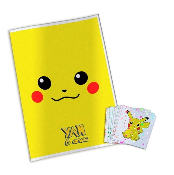 Álbum de Figurinhas Metalizadas Pokémon