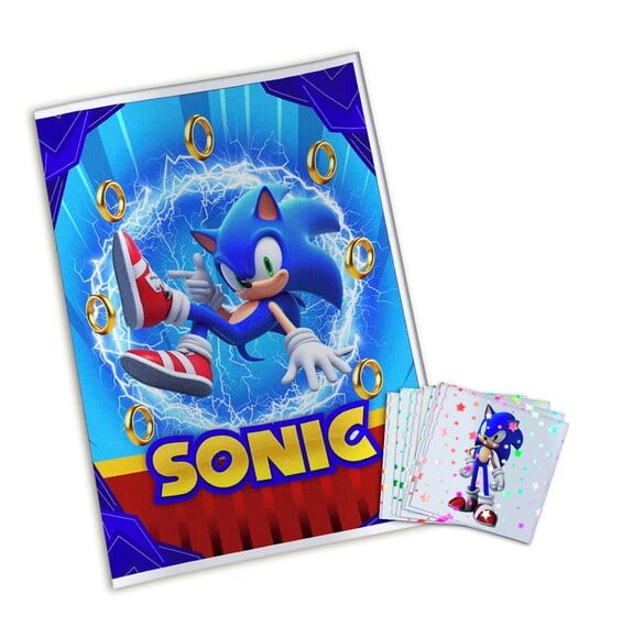 Álbum de Figurinhas Metalizadas Sonic